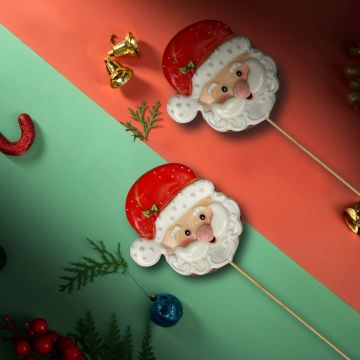 santa designer cookies 
