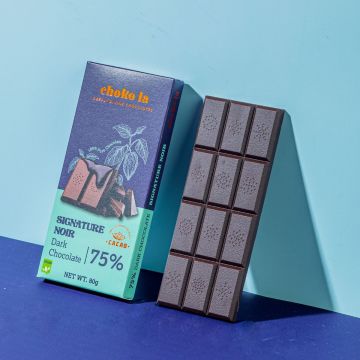 Signature dark chocolate bar
