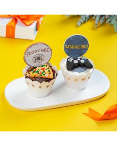 Rakhi Designer Cupcakes - Set of 2