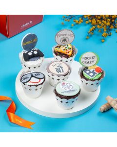 Rakhi Designer Cupcakes - Set of 6