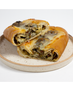 Mushroom Sun-Dried Tomatoes Olive Jalapeno Cheese Bread