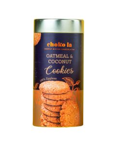 Choko la Coconut & Oat Cookies