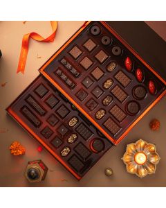 Choko La Bliss hamper featuring a variety of gourmet chocolates