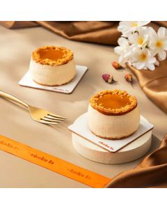Eggless Biscoff Cheesecake Pastry
