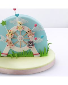 Boho Chic Baby Shower Cake