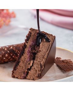 Chocolate Cake with Raspberry - 500Gms