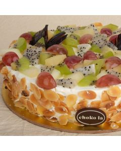 Eggless Fruit Cake 