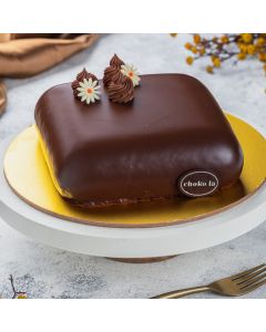 Eggless Coffee Caramel Cake Square 750 Gram