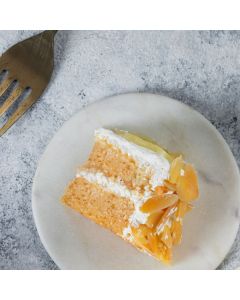 Eggless Pineapple Cake