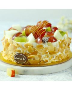 Eggless Fruit Cake 