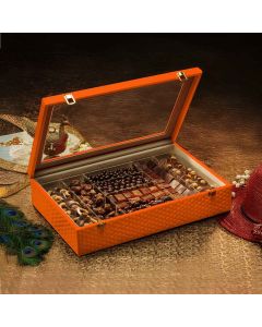 Premium selection of handcrafted chocolates in Grandeur hamper