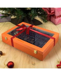 Premium selection of handcrafted chocolates in Grandeur hamper