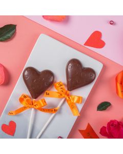 Milk Chocolate Heart Lollipop