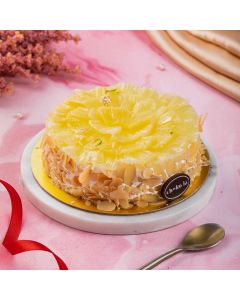 Eggless Pineapple Cake