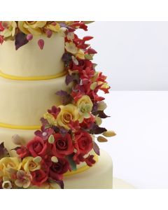 Rose Wedding Cake