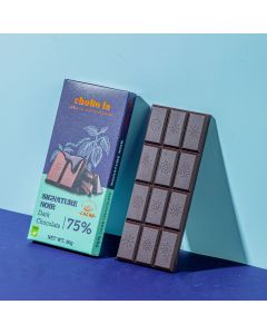 Signature dark chocolate bar

