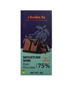 Choko la Signature Noir 75% Dark Chocolate Bar
