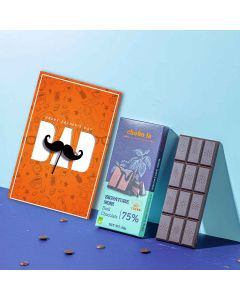 Signature dark chocolate bar
