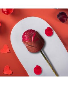 heart shaped chocolate roses