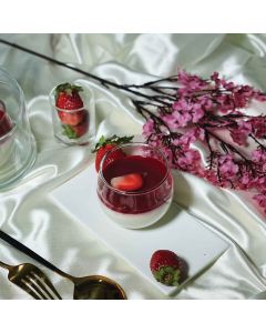 Choko La Strawberry Tiramisu Glass Jar