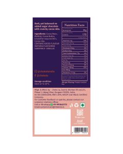 Choko La Sugar Free 54% Dark Chocolate Bar