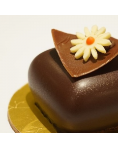 Choko La Eggless Coffee Caramel Pastry Square