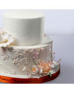 Floral Wedding Cake
