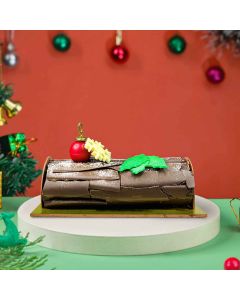 Yule Log Xmas Cake 500 grms